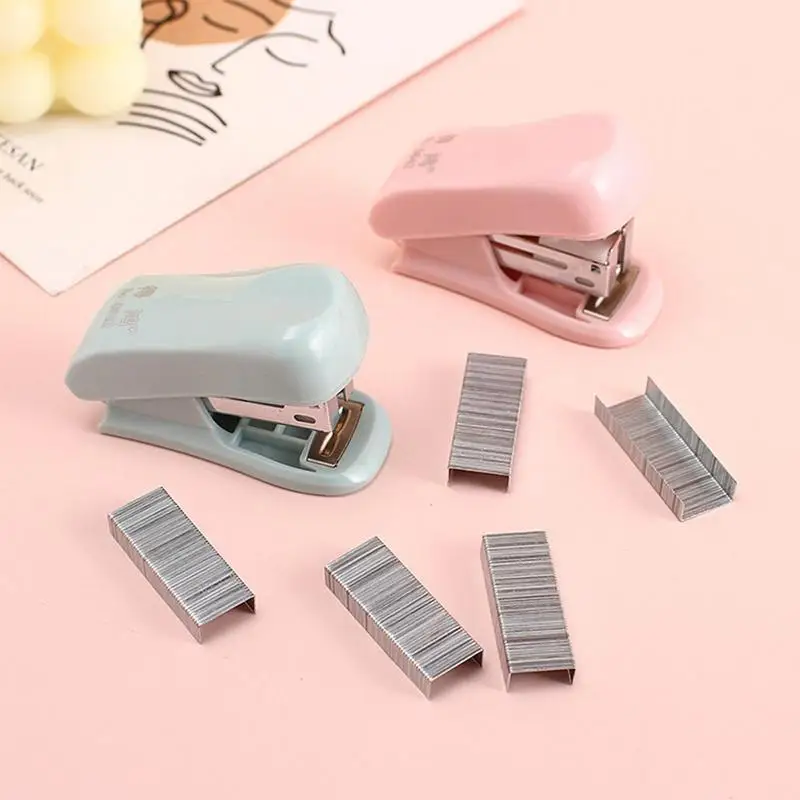 Stapler With Staple Soft Grip Handheld Stapler Staple Includes Built-in Staple Remover & 400 PCS Staple Classroom Must Haves For