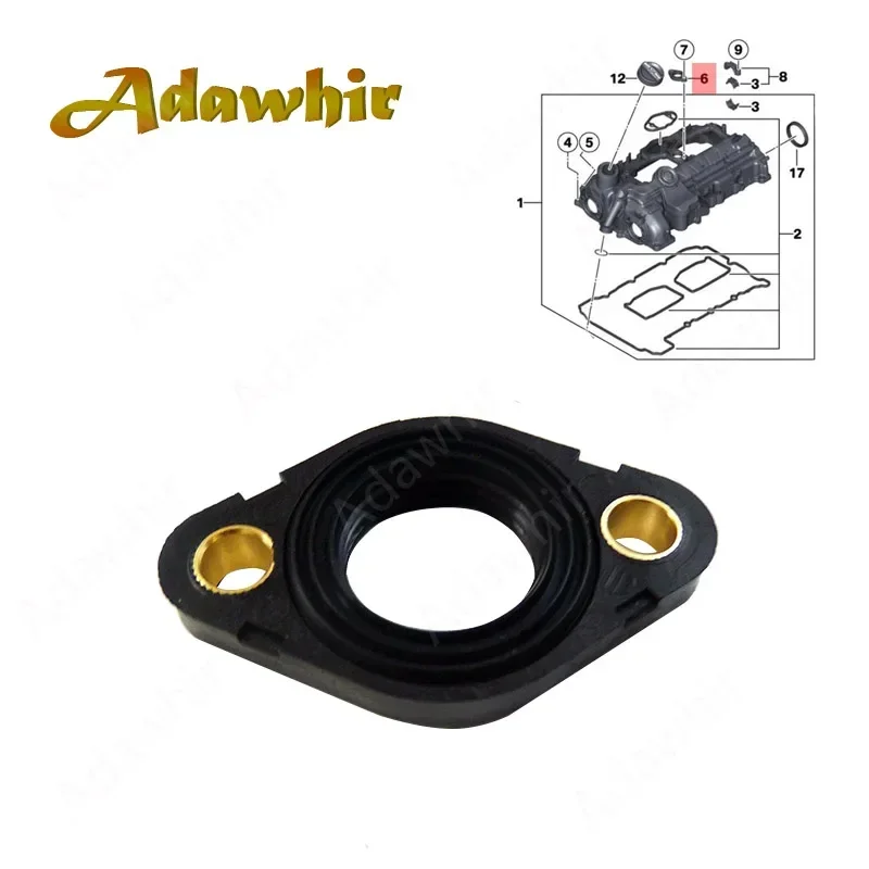 11377502022 Engine Valve Cover Gasket for BMW X1 X3 E81 E87 E90 F30 F20 F10