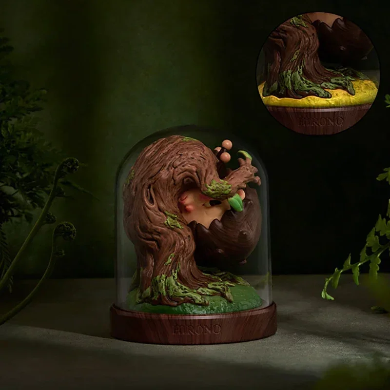 POP MART Hirono TAMED WILDGRASS Serie Mystery Box Echte Blind Box Guess Speelgoed Tas Ornament Beeldjes Home Decor Desktop Poppen