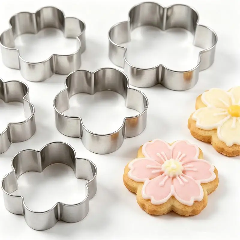 Fried Egg Decorating Fondant Tools Heart&Star Shape Pastry Cutter Cooking Tools Cookie Cutter Biscuit Moulds Baking Mold