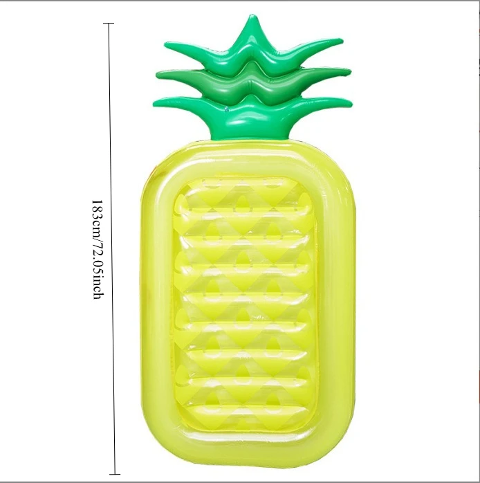 Flotador inflable de piscina de dibujos animados para adultos: divertido flotador de hamaca de agua para juegos de natación de verano, flotador para fiesta en la playa o en la piscina