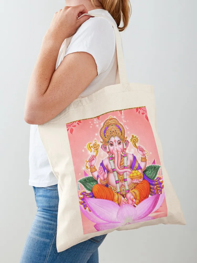 

Сумка-тоут Lord Ganesha, сумки для конфет, холщовая сумка для покупок, холщовая сумка-тоут, тканевые сумки
