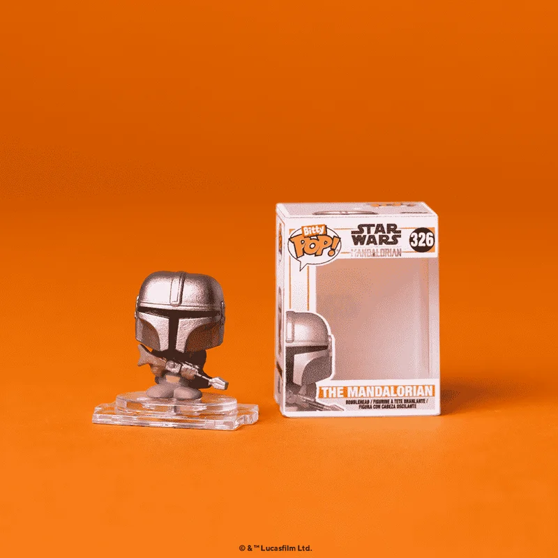 ファンコポップミニフィギュアブラインドボックススターウォーズマンダロリアンシリーズブラインドボックスグッズ限定版模型玩具置物ギフト