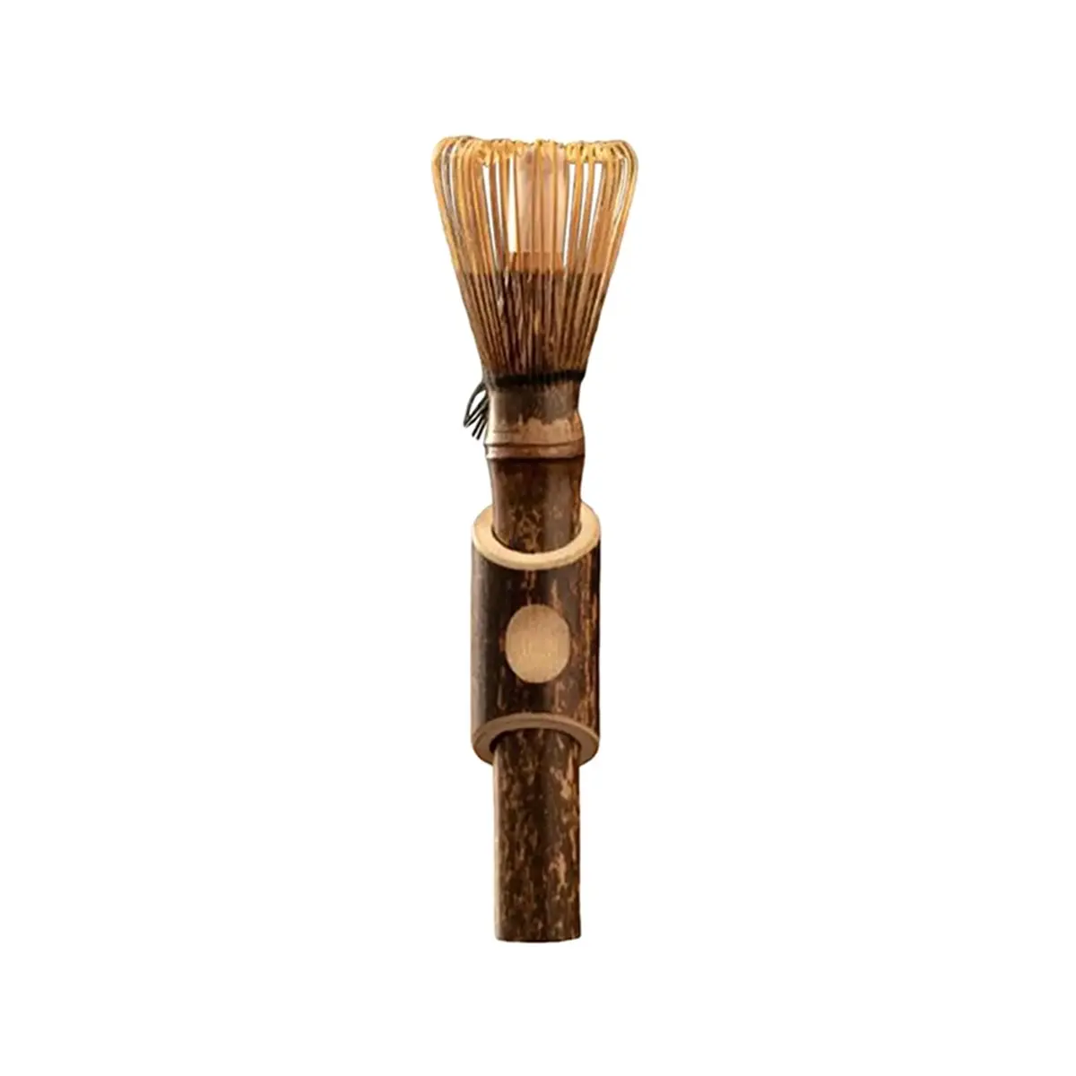 REST Matcha Whisk with Long Handle Matcha Powder Brush Tool Matcha Ceremony Accessory Japanese Style Handmade Bamboo Whisk B