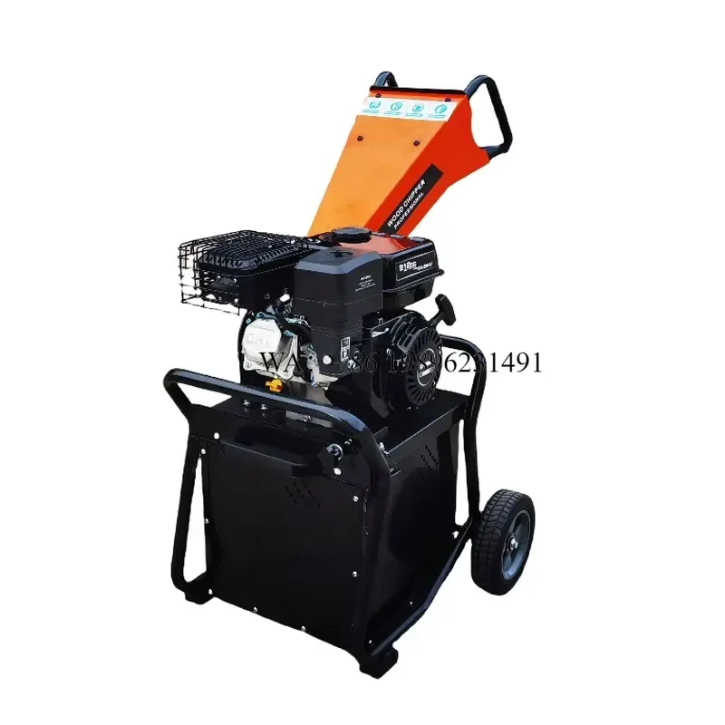 Wmwmnu High Efficiency Mini Wood Crusher Chipper Shredder TUV CE Certified Tree Branch Industrial Wood Chipping for - view 2