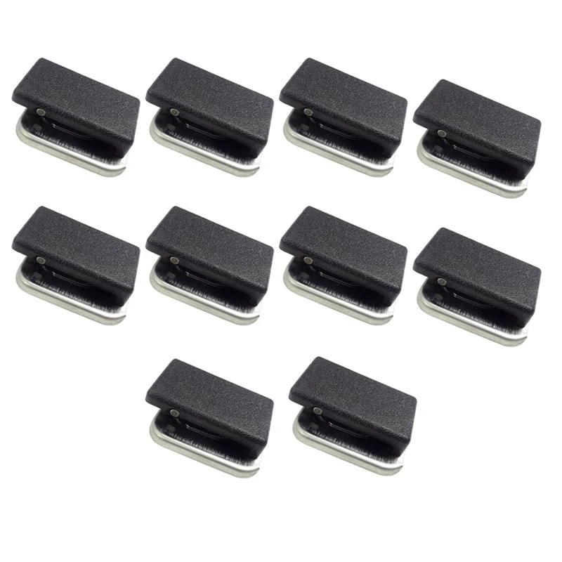 Best-For Xir Walkie Talkie Shoulder Mic Back Clip 10Pcs- Belt Clip For P8668 P8268 P8200 6500 6550 Models