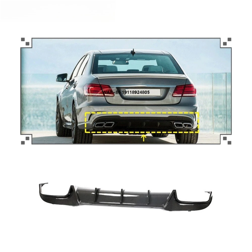 

Carbon Fiber W212 Rear Diffuser for Benz E Class E63 Sedan 4-Door 2013-2016