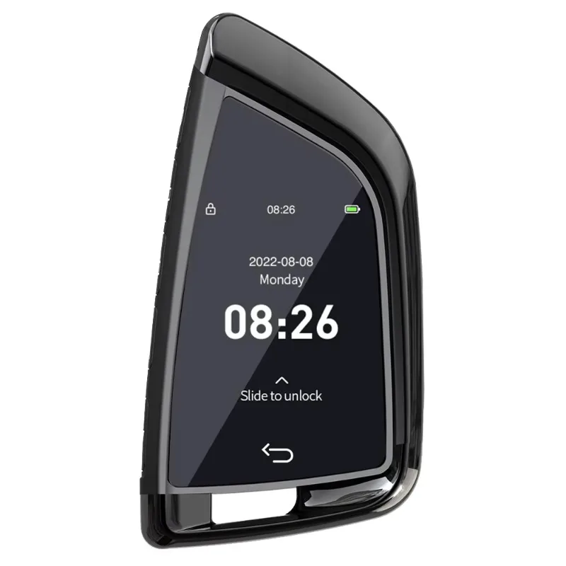 Luxurious LCD Smart Car Key Touchscreen 4-Button Multi Language Programmer Entry Auto Lock/Unlock Find My App