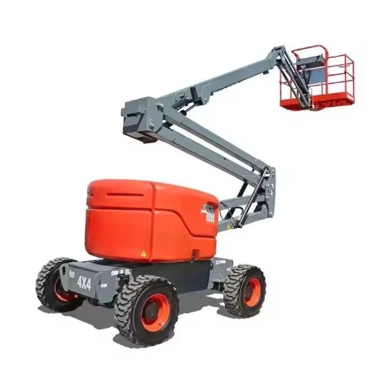 Hot Selling Self-Propelled Cherry Picker Articulated Arm Lift 300kg Towable for Boom Lift for Home Use Retail Machinery Repair