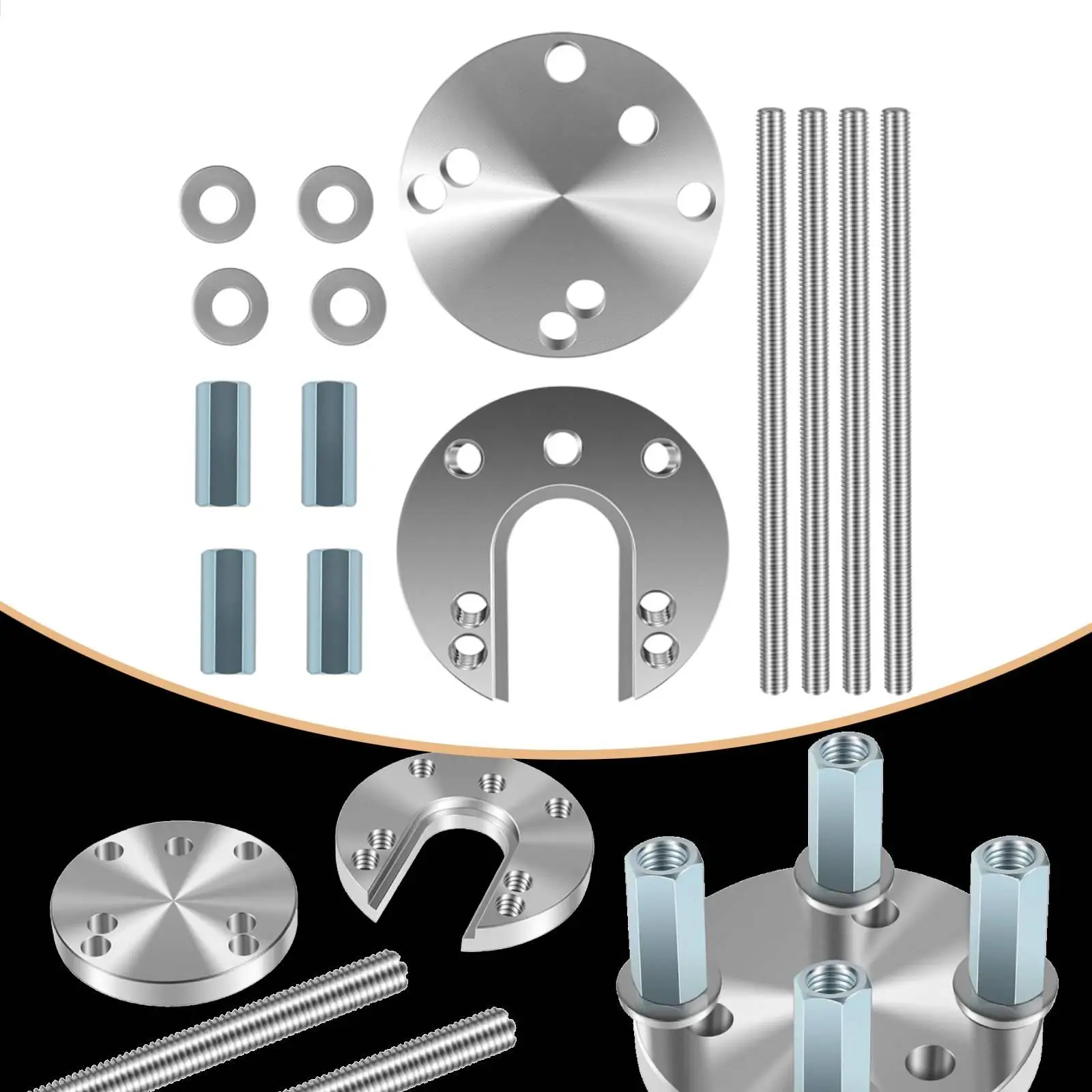 

Boat Prop Puller Marine Propeller Puller Kit Boat Propeller Removal Tool for 3 & 4 with