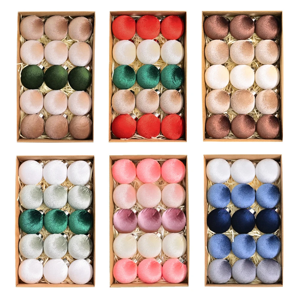 Holiday Season Christmas Tree Decorations Charming Window And Tree Ornaments 6*6*6cm Convenient Hanging Timeless Style
