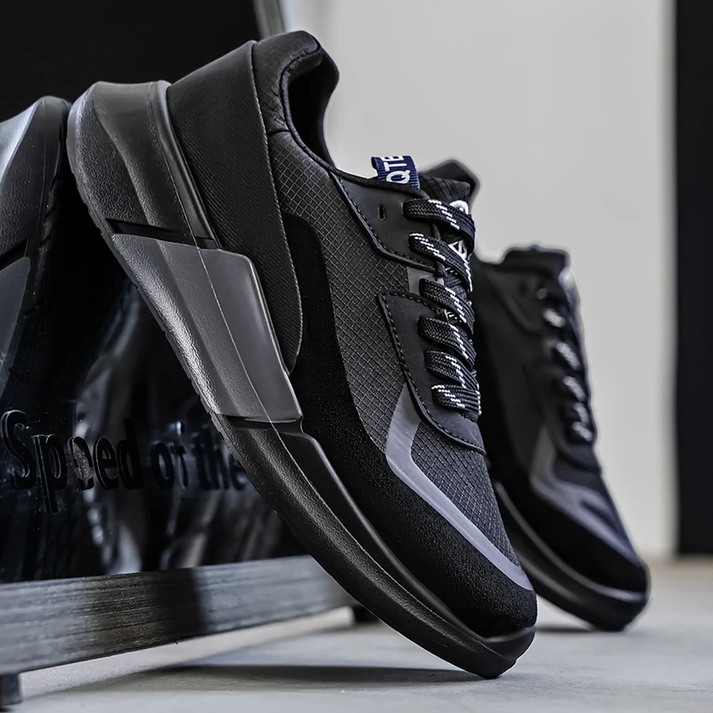 

Men's Breathable Casual Sneakers Luxury Trainer Fashion Loafers Comfortable Running Shoes for Male