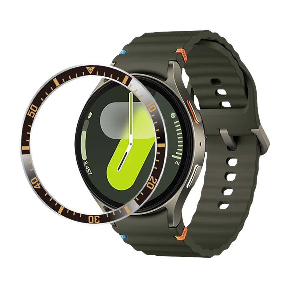 Bezel Ring Frame For Samsung Galaxy Watch 7/6/5/4 40mm 44mm Case For Samsung Watch Ultra 47mm Cover Protector Ring Anti Scratch