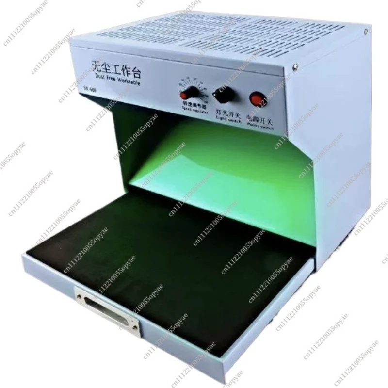 Dust Free Workbench for Phone Repair Screen Protector Sticking OCA Dry Adhesive Filtering Negative Ion Clean Bench
