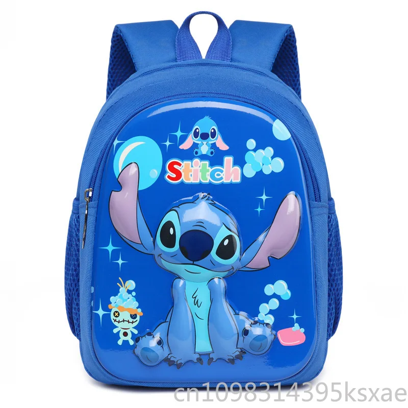 Disney Stitch Kids Backpack Preschool Kindergarten Boys Girls Lightweight School Bag Ergonomic Spinal Support