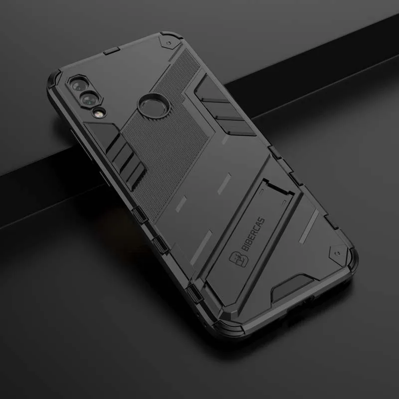 Fundas For Xiaomi Redmi Note 7 Case Shockproof Armor Holder Protect Back Coque for Redmi Note 7 Note7 Pro Phone Cover ﻿