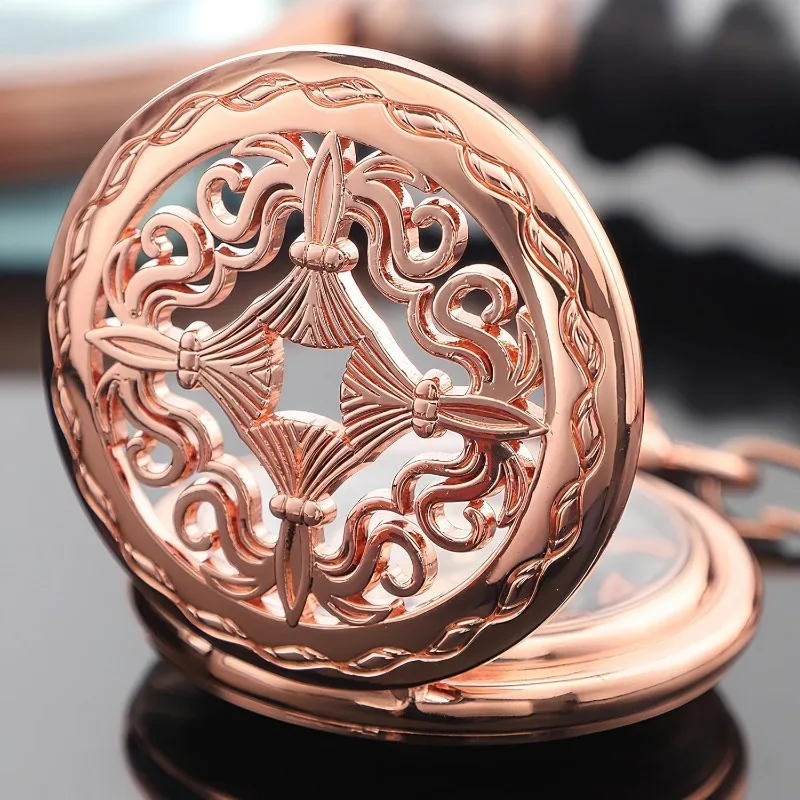 أنيقة خمر الميكانيكية اليد لف ساعة جيب أسود/أبيض الأرقام العربية الهاتفي الفاخرة قلادة ساعة reloj دي bolsillo #3