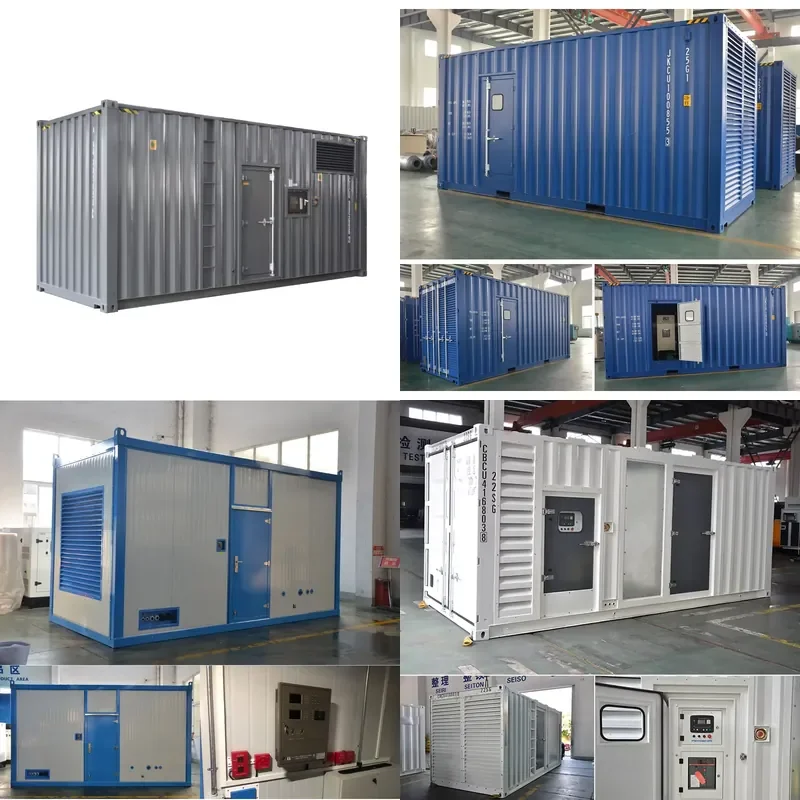 KTA38-G2 Generator 800kva 630 kw Synchronous Generator Set Containerized Generador 800kva 60hz