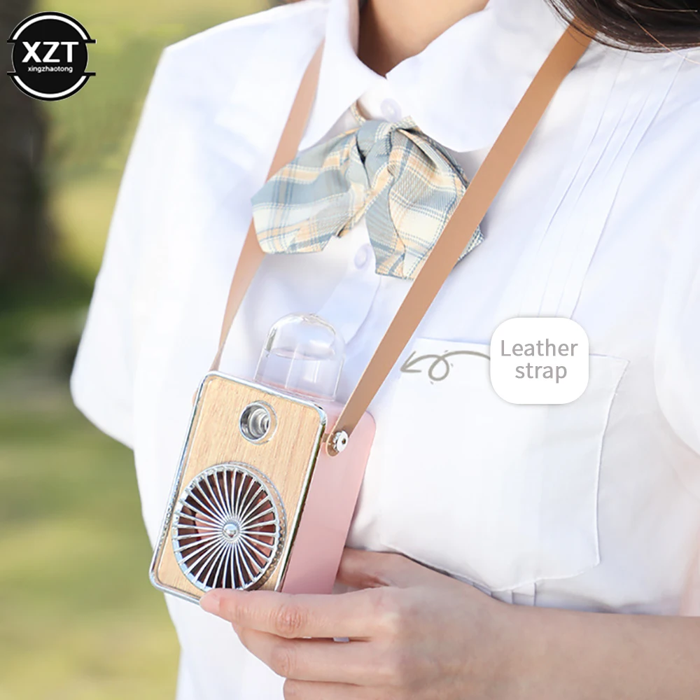 Мини-вентилятор в стиле ретро, с USB-портом