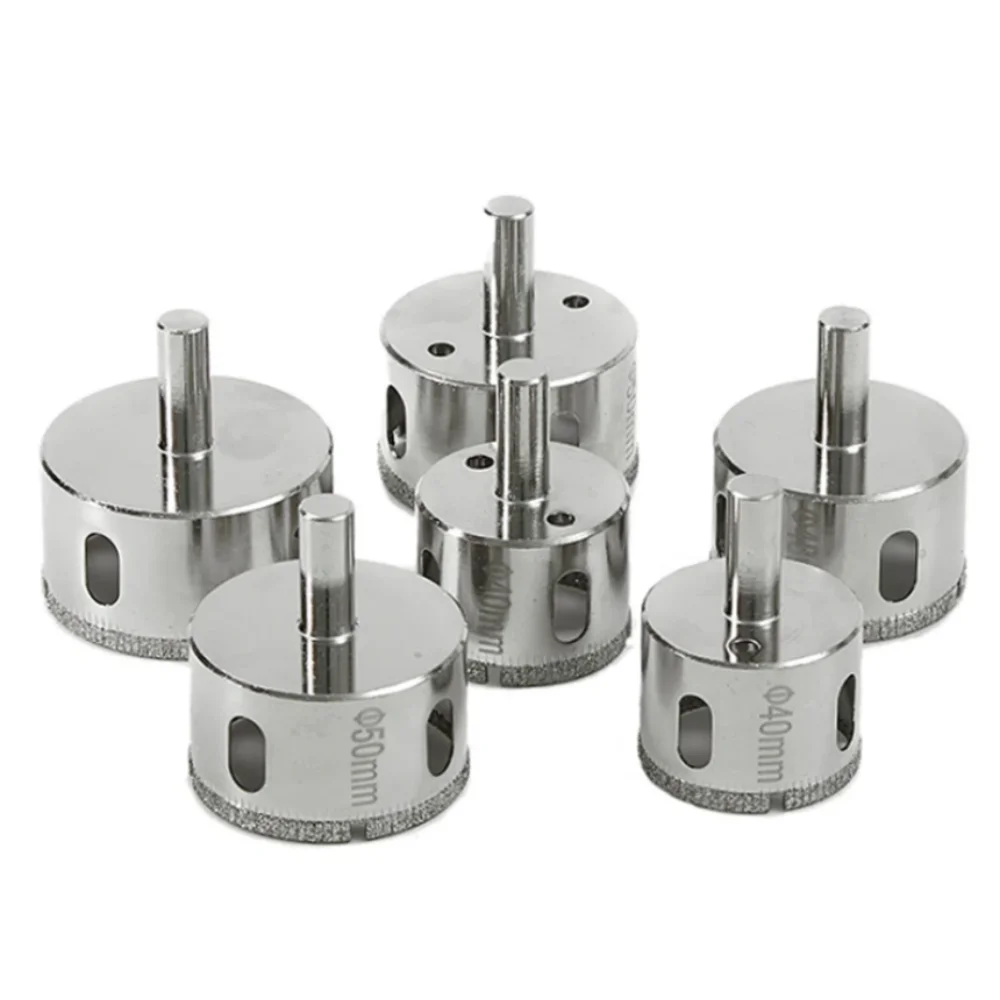 

Tile Drill Bit Diamond Coated Tile Marble Glass Ceramic Hole Saw Drilling Bits Power Tools Accessories