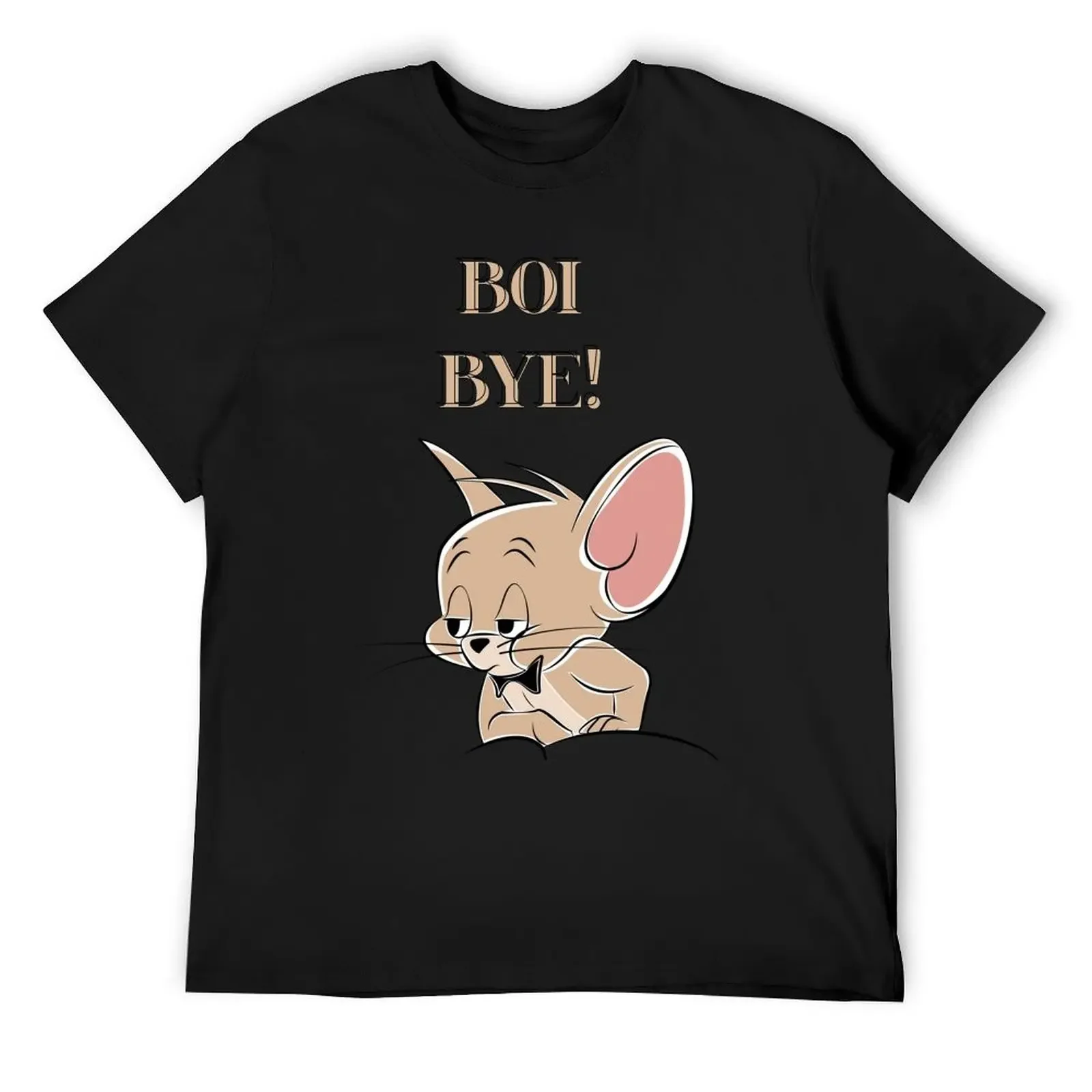 

Boi Bye - Funny Mouse Shade T-Shirt summer clothes T-shirts oversize tees black t-shirts for men