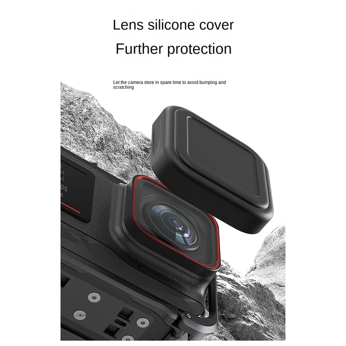 

Защитный чехол с металлической клеткой на 2025+ Защитная рамка для адаптера камеры