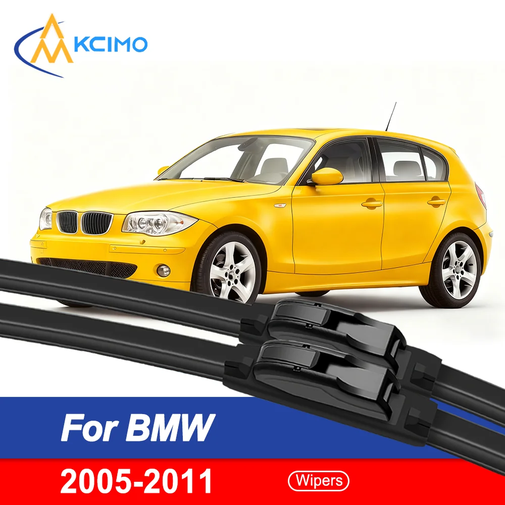 

2-Pack Silent All-Season Windshield Wipers for BMW 1 Series 2005–2011 – Streak-Free & Durable