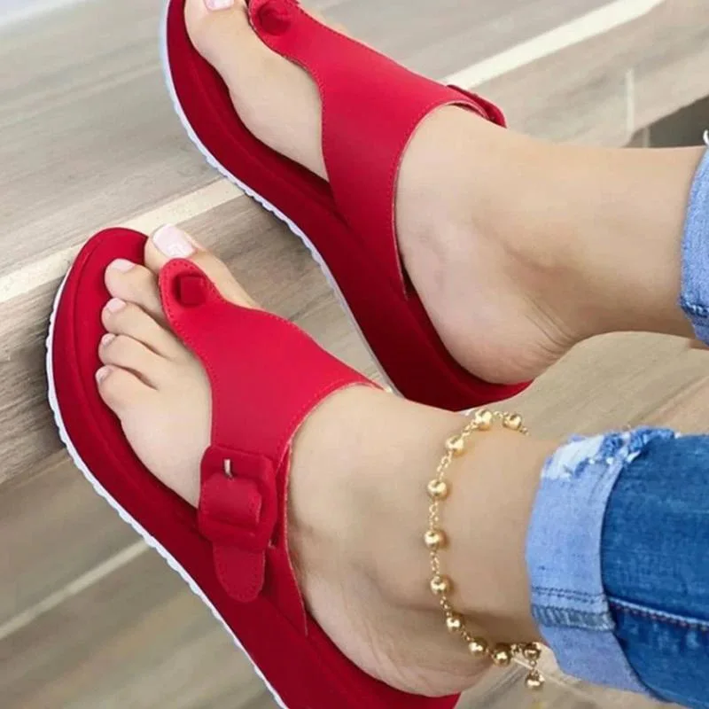 Summer Designer 2024 New Women\'s Slippers Sandals Low Heel Solid Color Indoor Outdoor Bathroom Women\'s Shoes Flip Flops