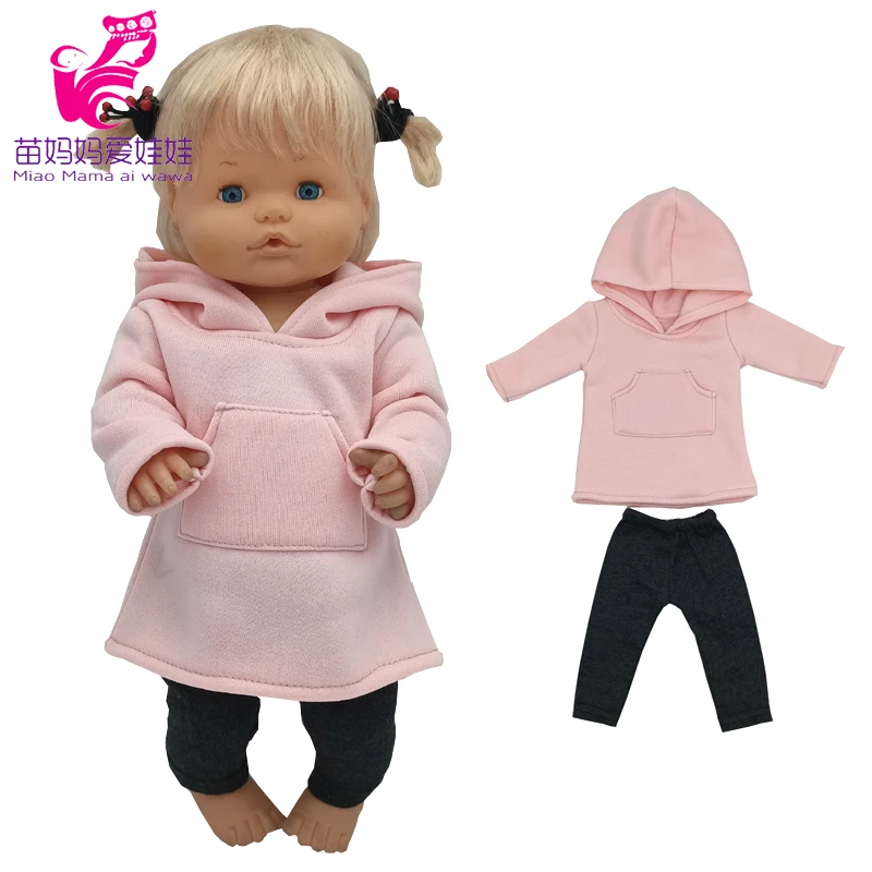 Baby Dolls Clothes Set 40Cm Doll Clothing Ropa Y Su Hermanita Accessories
