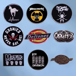 Fashion American Rock Band Brooch Punk Music Badge Unique Jewelry Gift Clothes Bag Accessories for Fan Friends