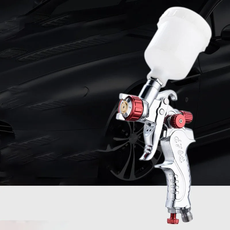 

0.5mm/0.8mm/1.0mm Mini Air Paint Spray Gun Professional Airbrush HVLP Spray Gun For Painting Car Aerograph Pneumatic Gun