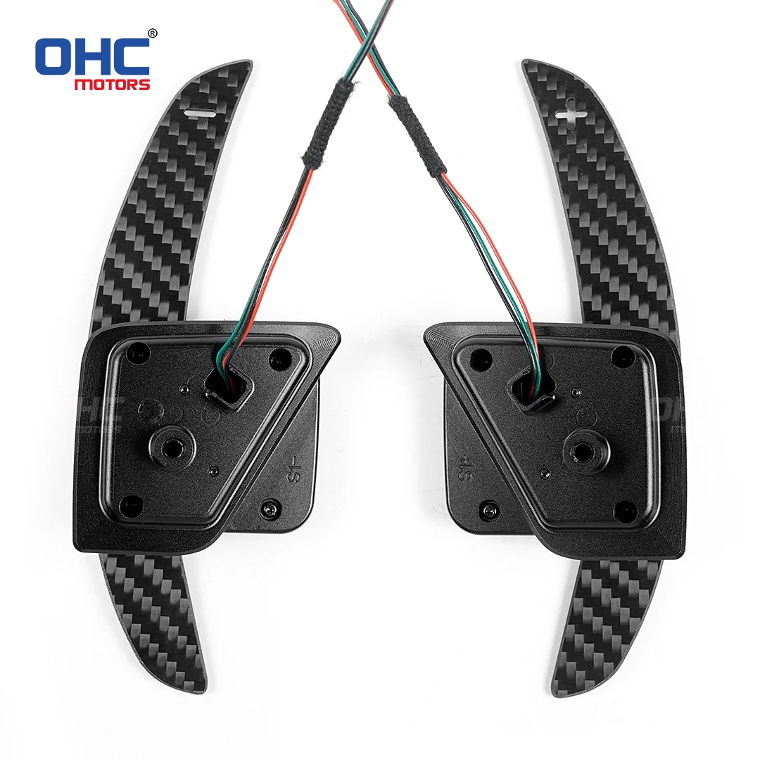 

OHC магнитный рычаг переключения передач из углеродного волокна для Skoda 2019, Octavia VRS, использующий массаж всасывания, лопатка рулевого колеса