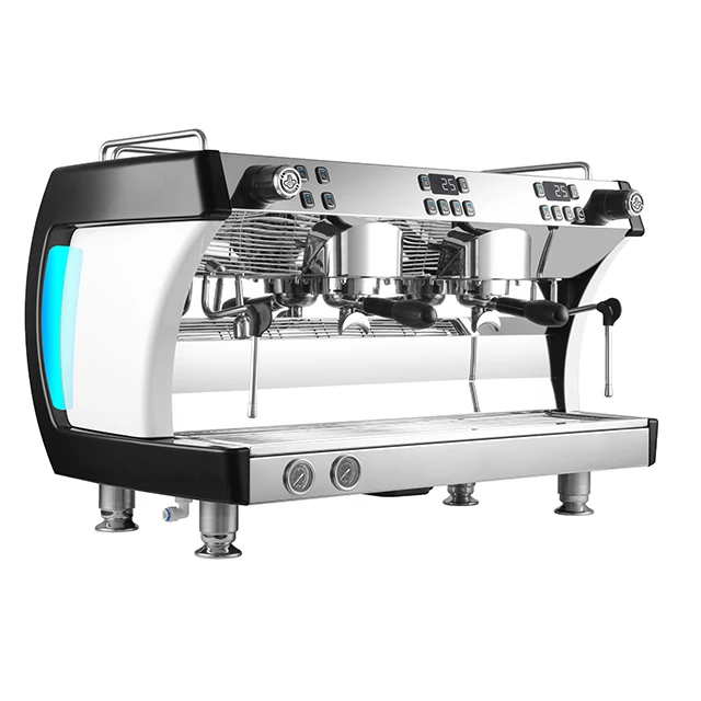 Commercial stainless steel electric espresso machine coffee maker with Triple boiler