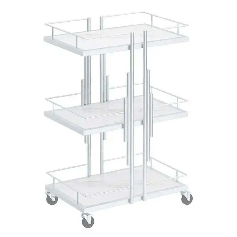 Troli Salon Mewah Manikur Alat Seluler Troli Modern Sederhana Rumah Multi-lapis Karito Tambahan Furnitur Salon Rambut GY50GP