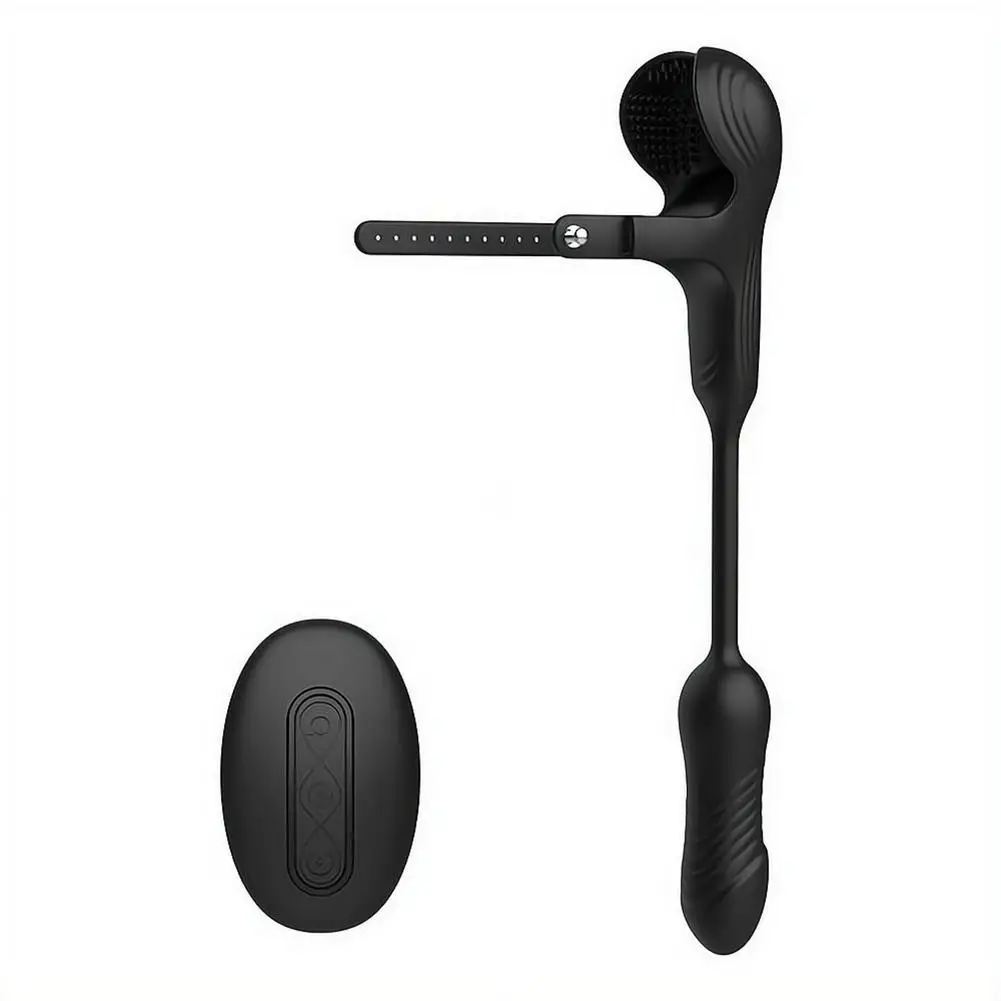3 In 1 Anal Plug Prostate Massager Dual Motor Vibration Silicone Dildo Multi Frequency Vibration Masturbator Sex Toy For Couple