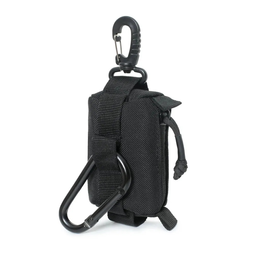 Tactical Mini Pouch Belt-Style Coin Purse Attachable To Backpacks For Storing Keys Cards Loose Change And Other Small Items