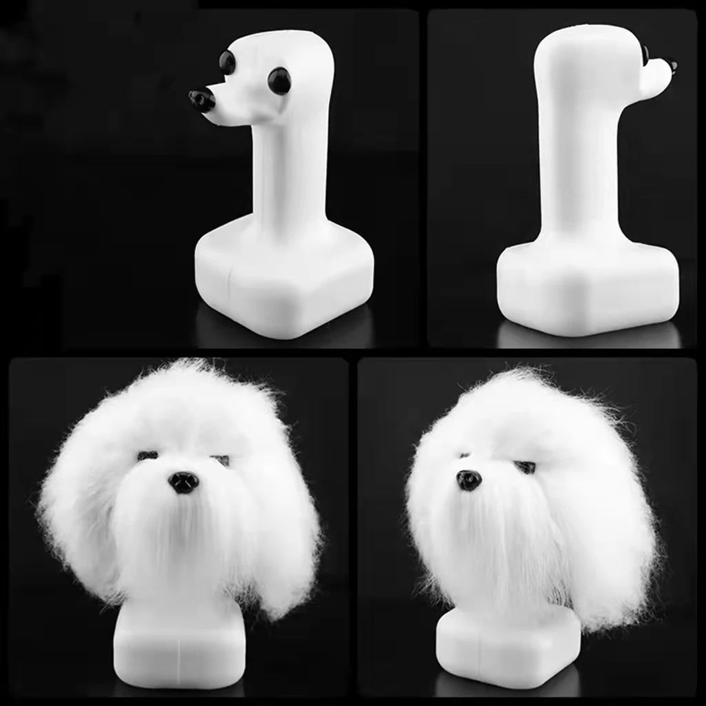 Good Quality Professional Fake Hair Simulation Teddy Model  For  Pet Goomers Trimming Practice Special Skelenton