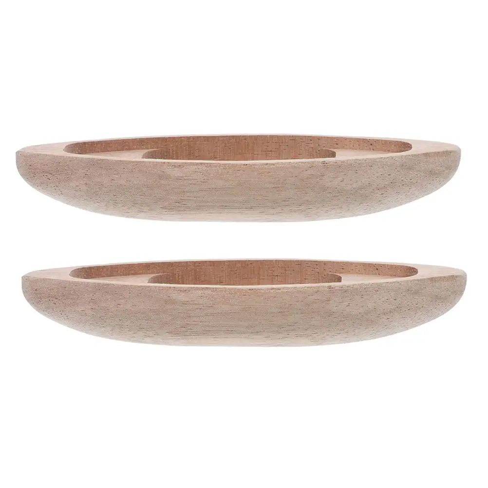 

2Pcs Mini Wooden Canoe Model Home Office Decor Realistic Smooth Finish Sailboat Toy Rustic Fishing Boat Wooden Boat Model nament