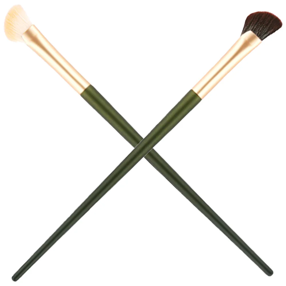 

2pcs Nose Contour For Women Makeup Tools Applicators Blending Brush Portable Contouring Brush Nose Makeup Tool Beginners Lovers