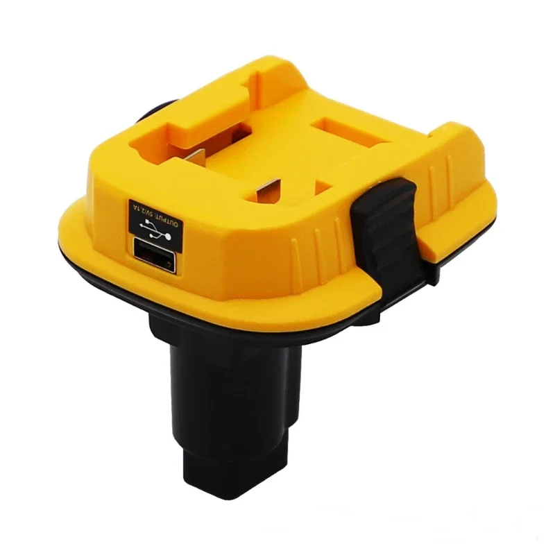 Adaptor Baterai 20V Terbaik DCA1820 untuk Alat Dewalt 18V Konversi untuk Baterai Lithium Dewalt 20V untuk DC9096 DE9098 DE9096 dengan USB