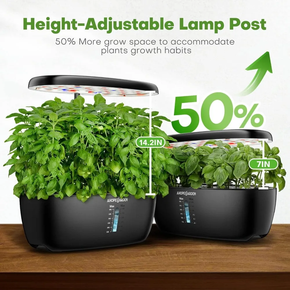 12 Pod Hydroponic Garden with - огляд і ціна Hydroponic Kit