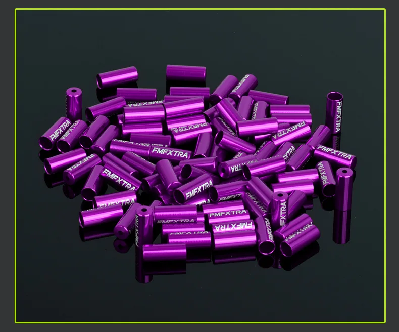 4mm/5mm Bunte Fahrradkabel-Endkappen MTB Rennrad Brems- und Schaltzugkabel-Schutzhülsen – Detail 15