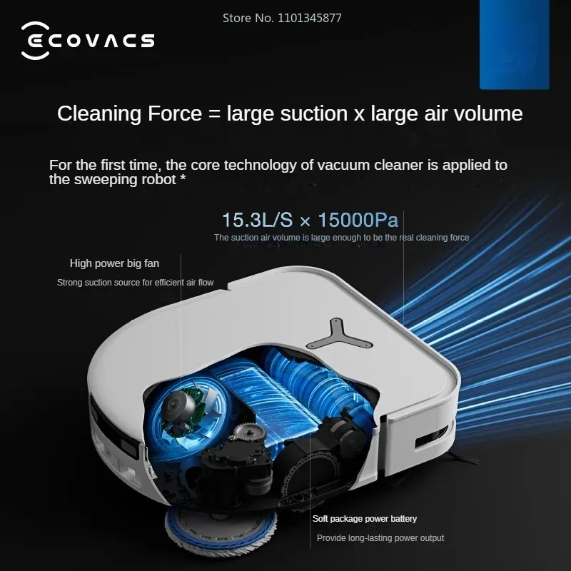 Ecovacs Deebot X5 PRO ULTRA Vacuum Cleaner DEX49 Chinese Version