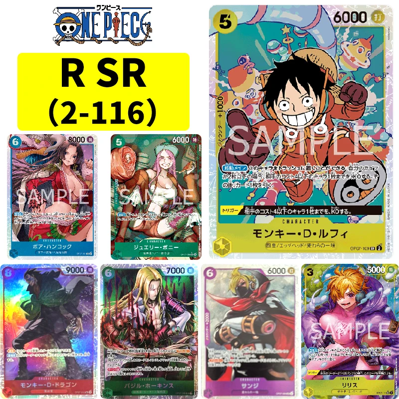 Genuine OPCG One Piece Monkey D. Luffy Boa Hancock Rare Limited Edition Game Toys Collection Card Christmas Birthday Gift