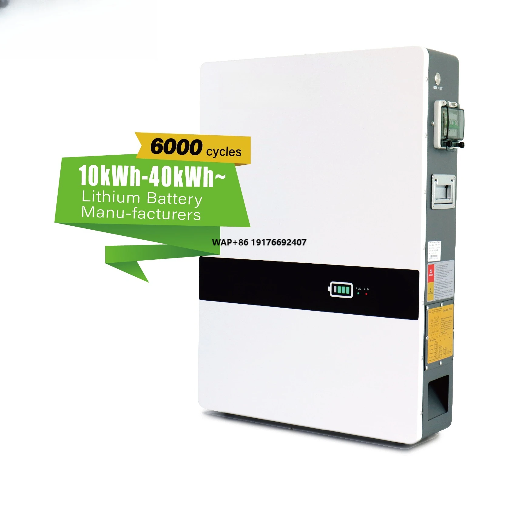 

Enerlution Smart Control Lifepo4 Battery 51.2V 10.4KWH Energy Box for Solar Energy System