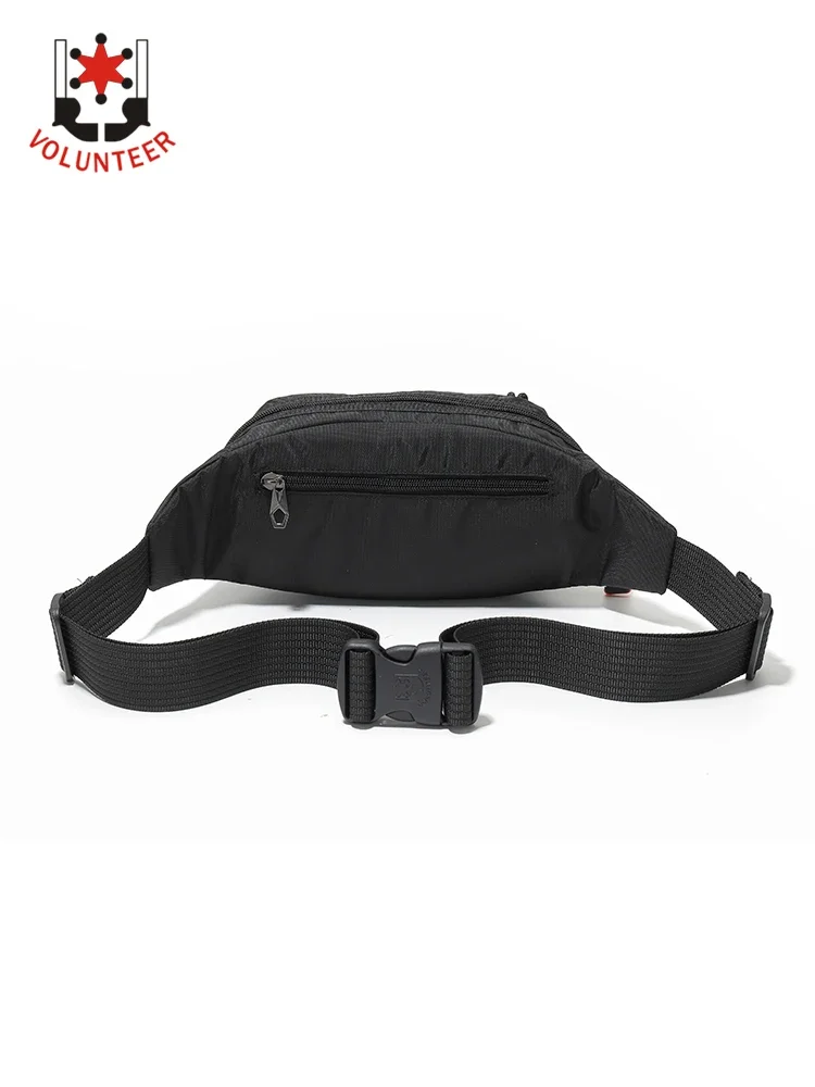 Volunteer Waist Bags for Men 2023 New Fashion Waterproof Versatile Vintage Phone High Quality Commuter Crossbody Bags 1802-17