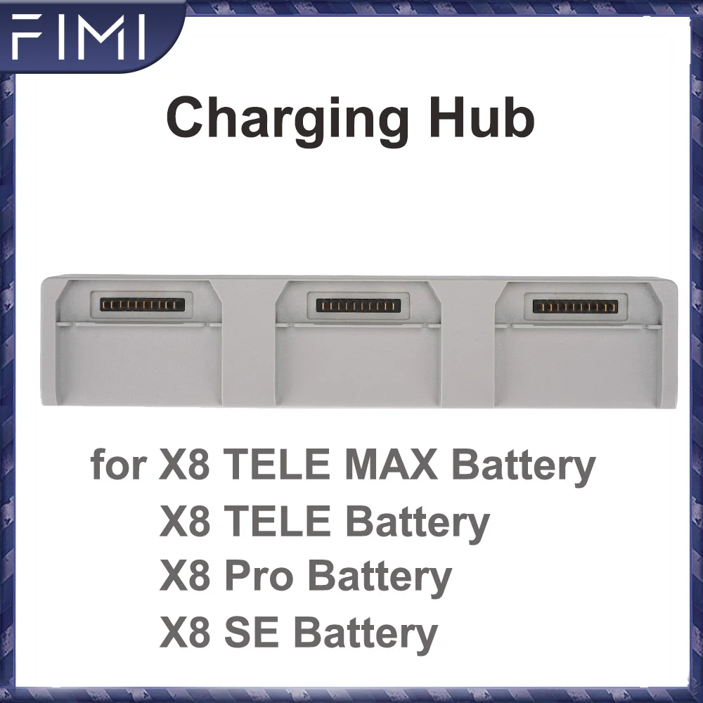 

Battery Charging Hub for FIMI X8 TELE MAX/ X8 TELE/ X8 PRO 2025/ X8 PRO/ X8 SE Series Battery Charge Hub with two-way charging