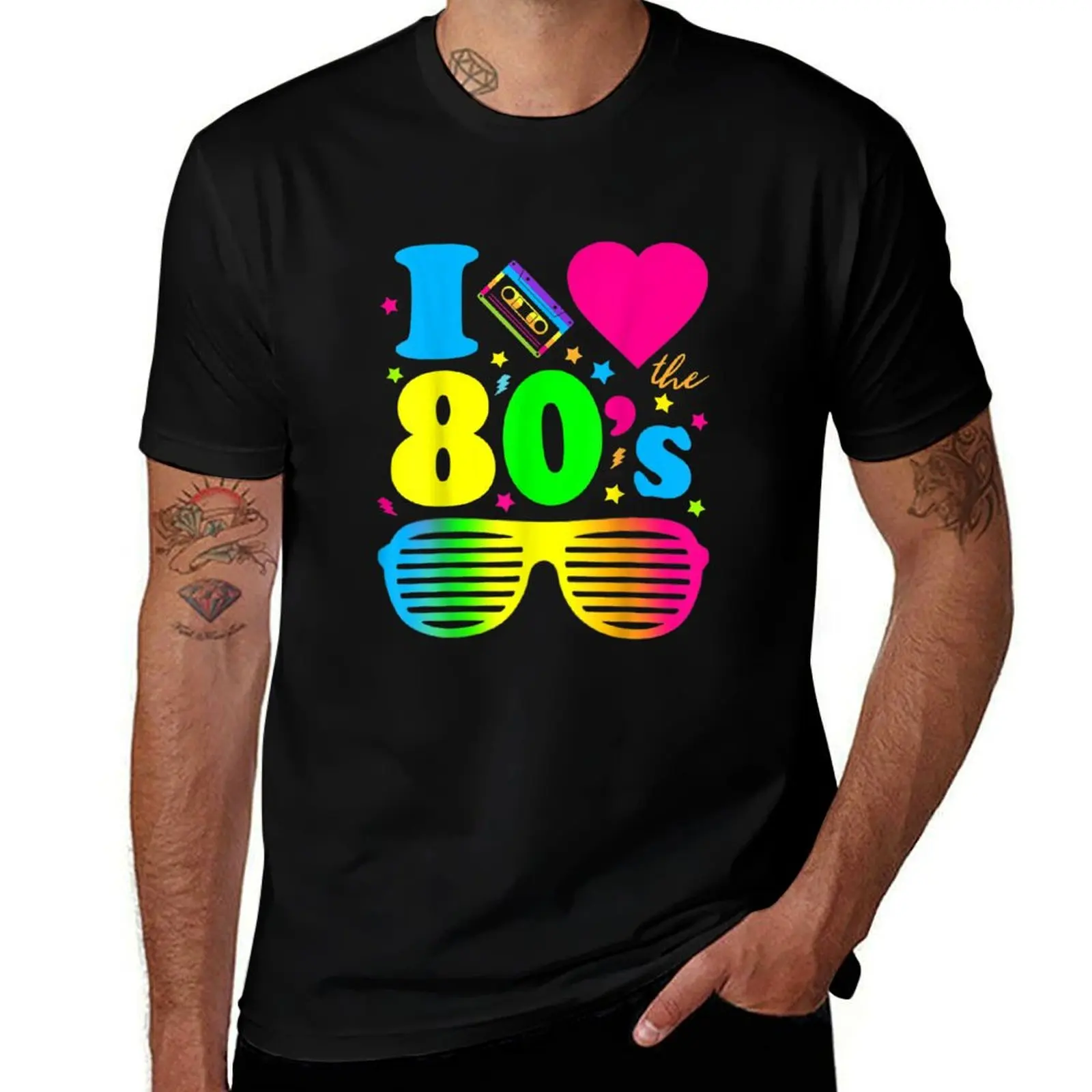

I Love The 80s Clothes for Women and Men Party Fu T-Shirt anime t shirts for man t shirts for man cotton soft