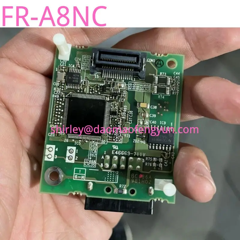 Used FR-A8NC BC186A981G52 communication card Fast Shipping