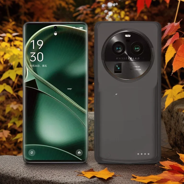 

Battery Charger Case For OPPO Find X6 Pro External Battery Powerbank Charging Cover For Find X6 Portable Power Bank 6800mAh